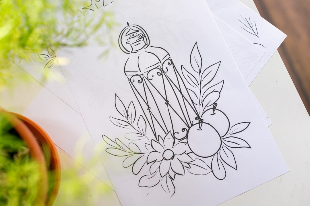 blog post with illustrations