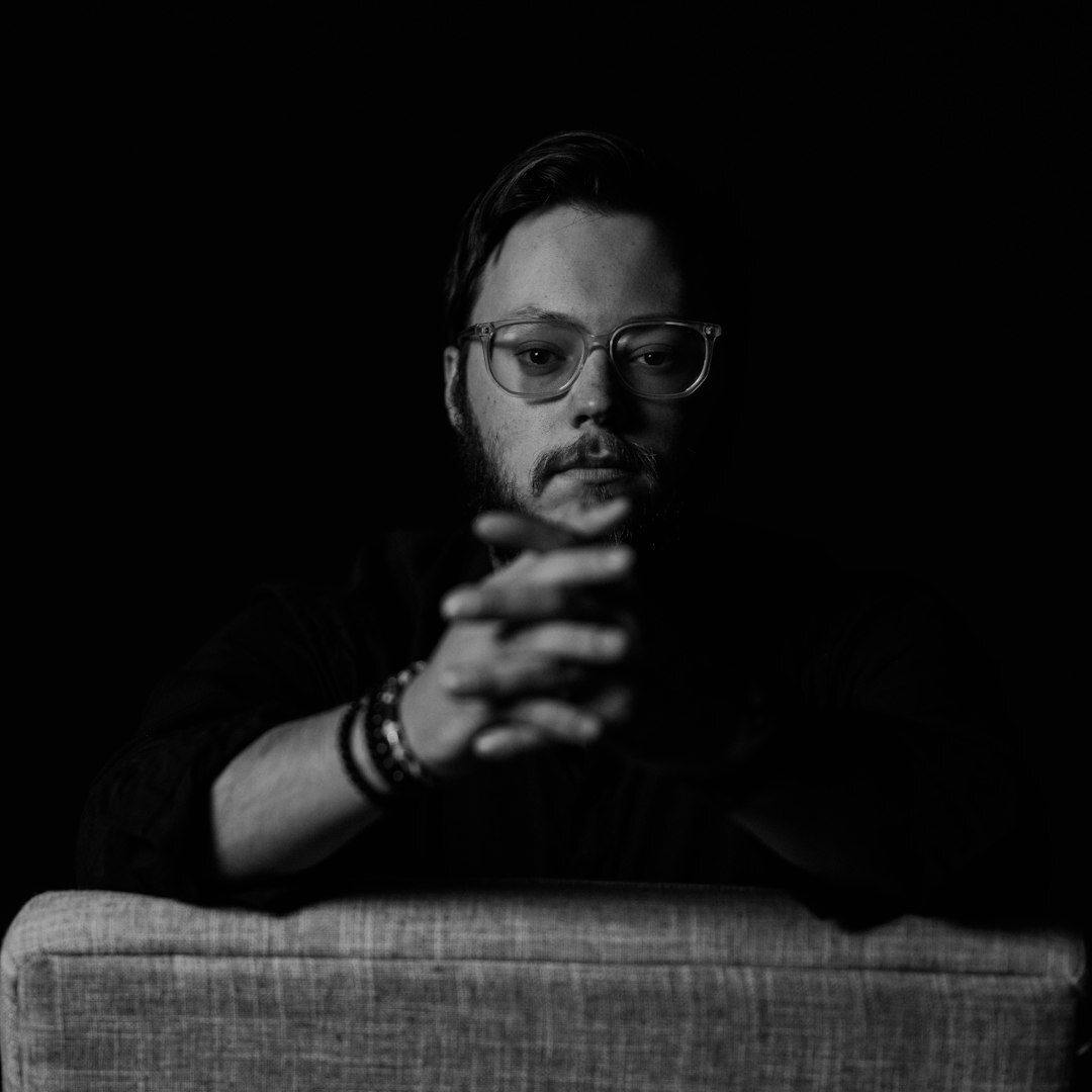 Brazilian man art director smiling