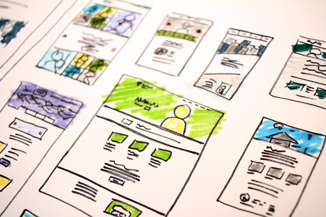 blog post with illustrations